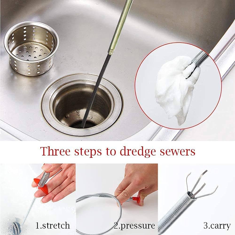 [PACK OF 2]SINK WIRE CLEANING FOR KITCHEN AND WASHROOM