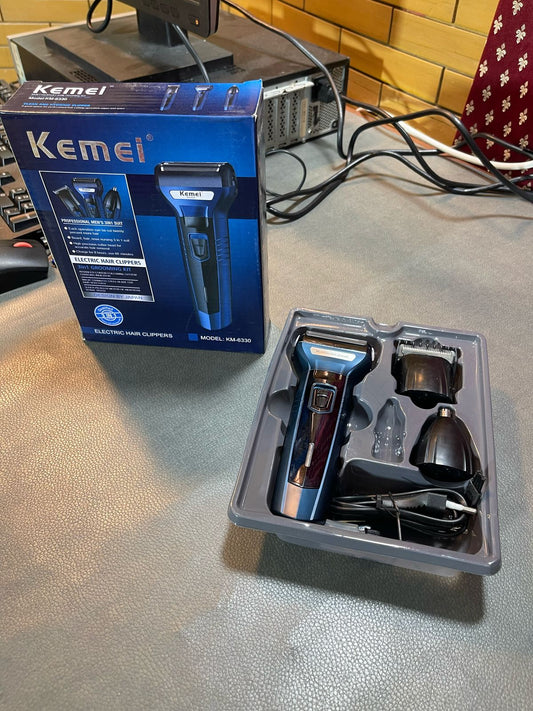 Original Kemei 3-1 Hair Trimmer & Shaver