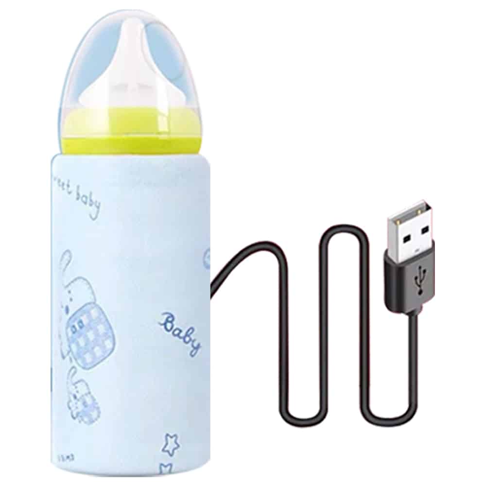 Portable Usb Feeder Warmer Pouch Shaped Easy To Carry(random Design )