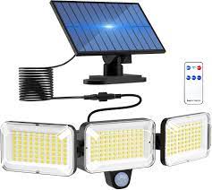 Solar Lights For Outdoor Use With Motion Sensor, Wall Light With Remote